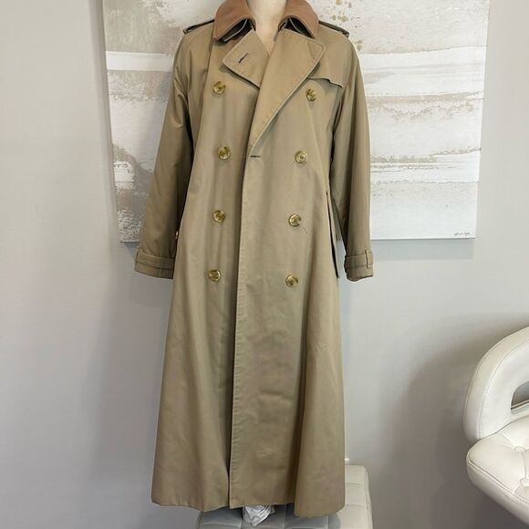 Vintage Burberry Trench Coat with wool liner and collar - Picture 1 of 13